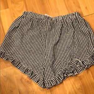 Gingham Shorts